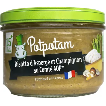 Petit pot Bébé Asperge Riz