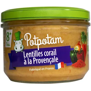 Petit Pot Bébé Carotte Lentilles